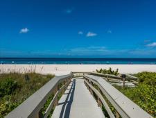 Path to Beach from Pool