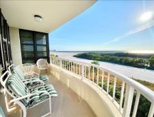 Beautiful view from balcony